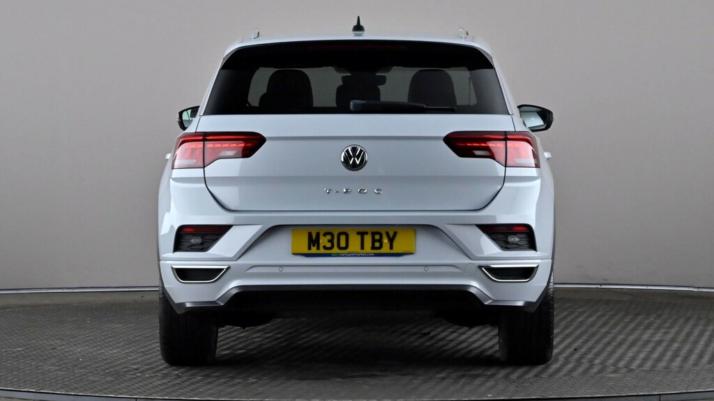 Volkswagen T-Roc 1.5 Tsi Evo R-line Dsg Silver #5