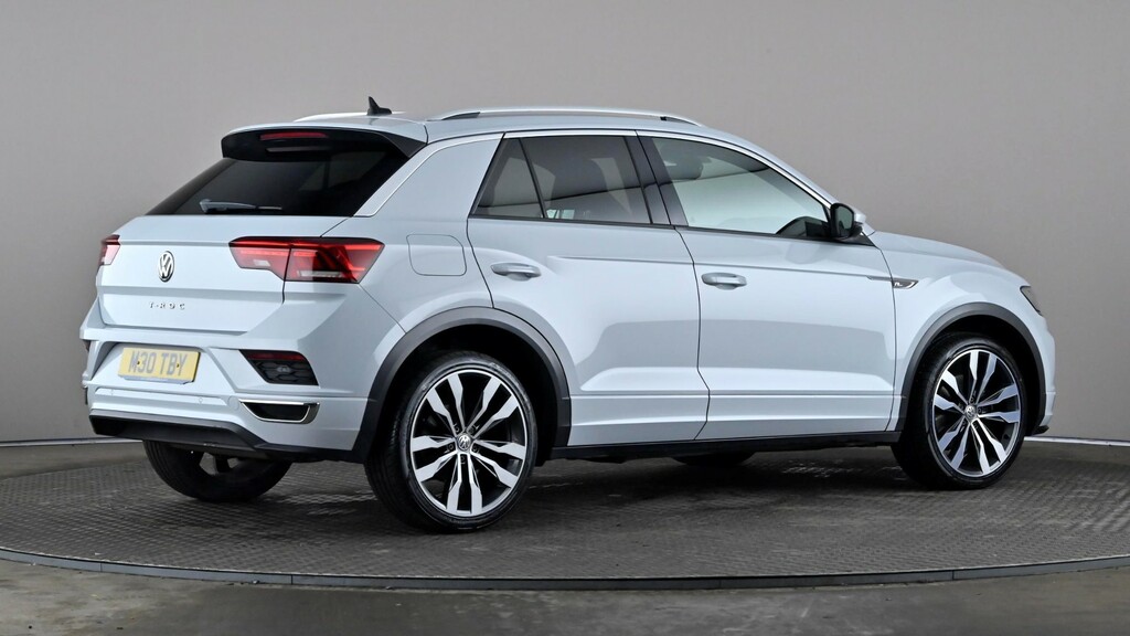 Volkswagen T-Roc 1.5 Tsi Evo R-line Dsg Silver #6