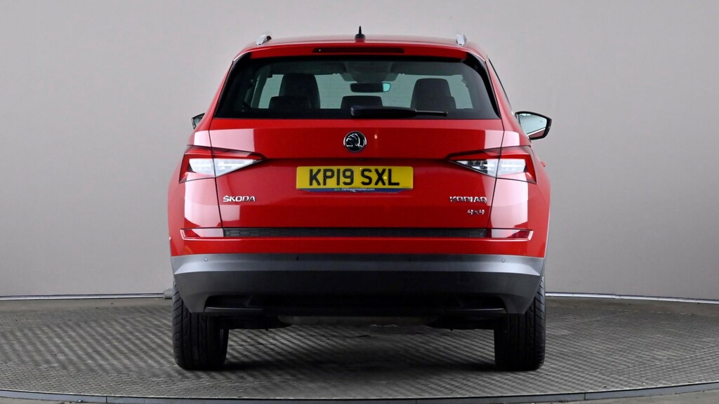 Skoda Kodiaq 2.0 Tsi 190 Edition 4X4 Dsg 7 Seat Red #5