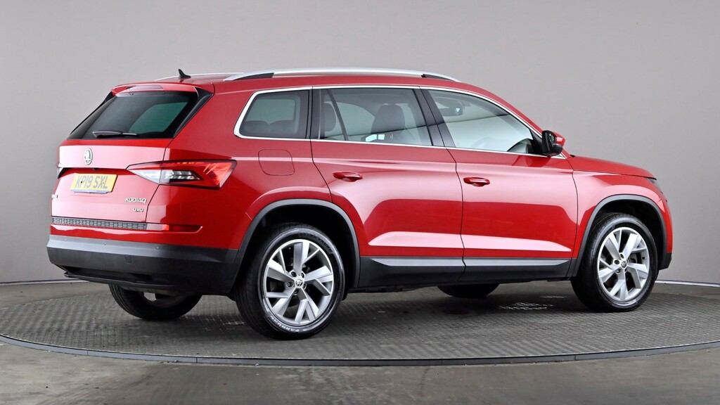Skoda Kodiaq 2.0 Tsi 190 Edition 4X4 Dsg 7 Seat Red #6