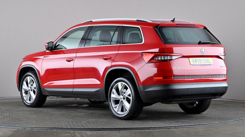 Skoda Kodiaq 2.0 Tsi 190 Edition 4X4 Dsg 7 Seat Red #4