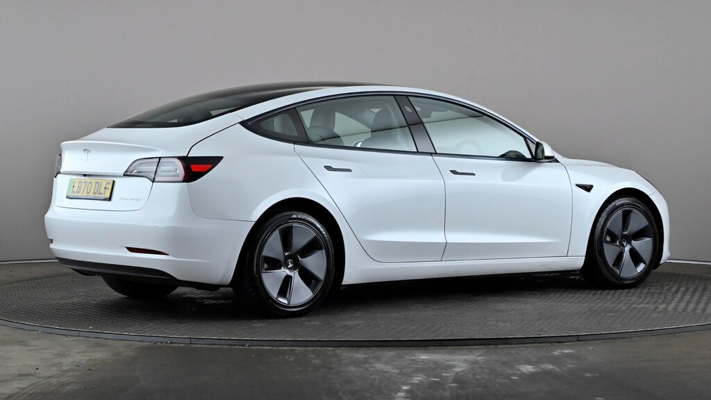 Tesla Model 3 Long Range Awd White #6