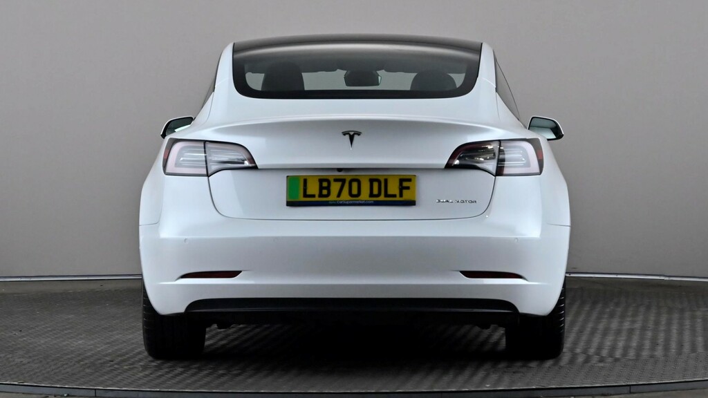 Tesla Model 3 Long Range Awd White #5