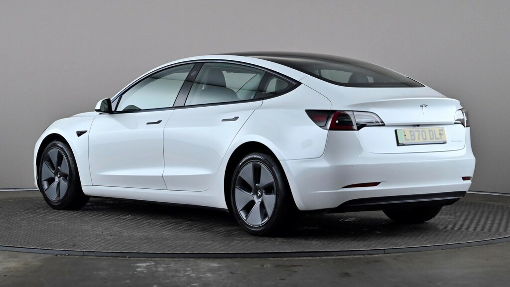 Tesla Model 3 Long Range Awd White #4