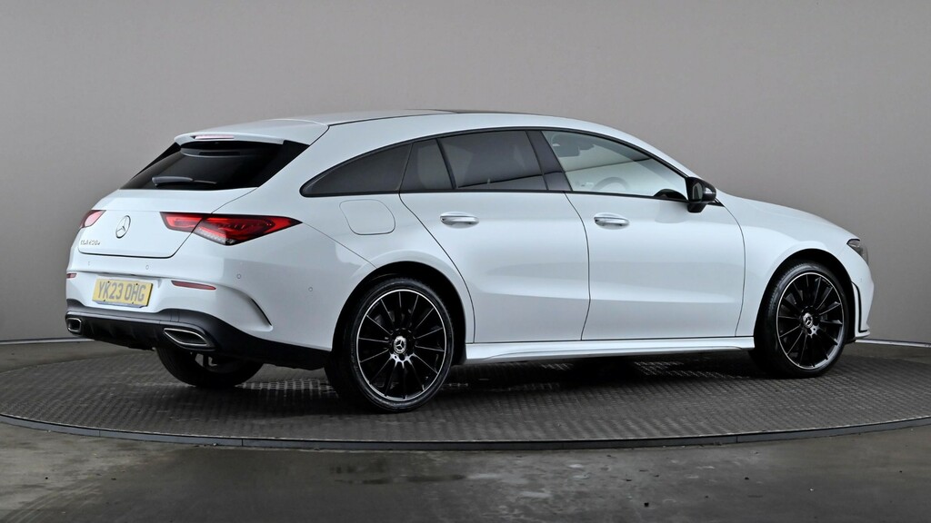 Mercedes-Benz CLA Class Cla 250E Amg Line Premium Night Ed Tip White #6