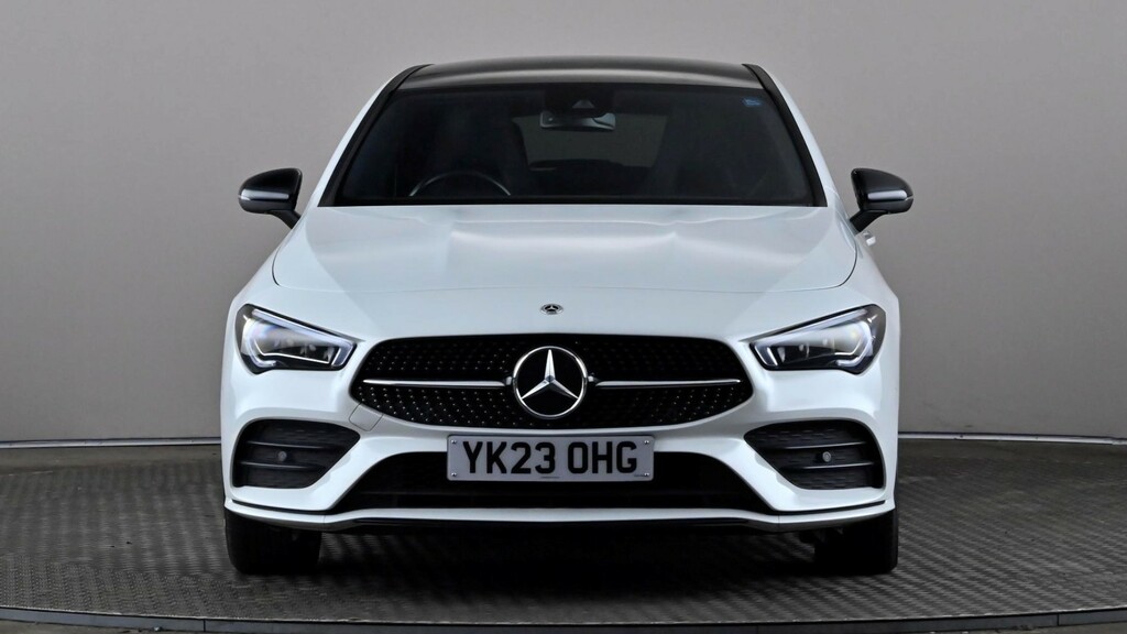 Mercedes-Benz CLA Class Cla 250E Amg Line Premium Night Ed Tip White #2