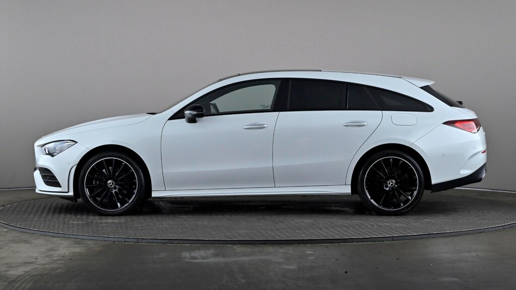 Mercedes-Benz CLA Class Cla 250E Amg Line Premium Night Ed Tip White #3