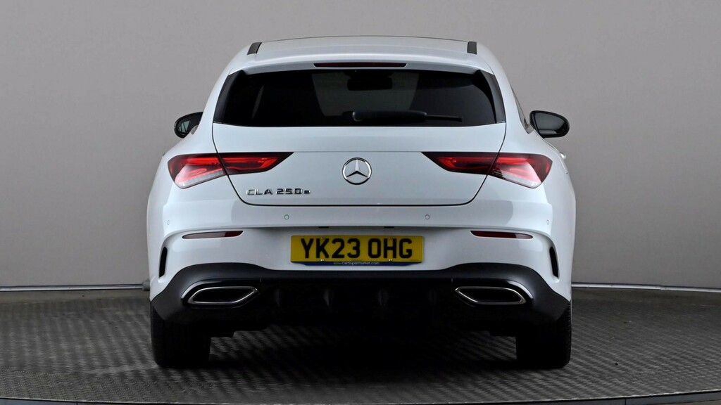 Mercedes-Benz CLA Class Cla 250E Amg Line Premium Night Ed Tip White #5