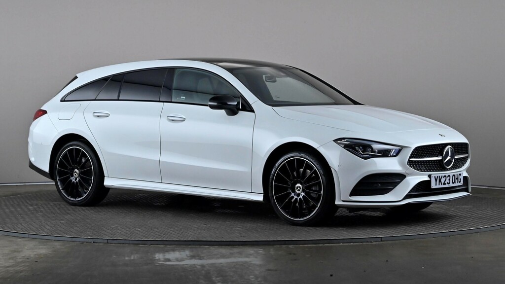 Mercedes-Benz CLA Class Cla 250E Amg Line Premium Night Ed Tip White