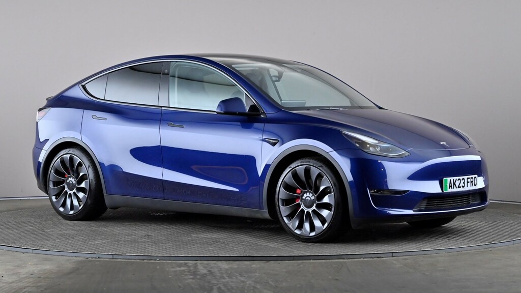 Tesla Model Y Performance Awd Blue