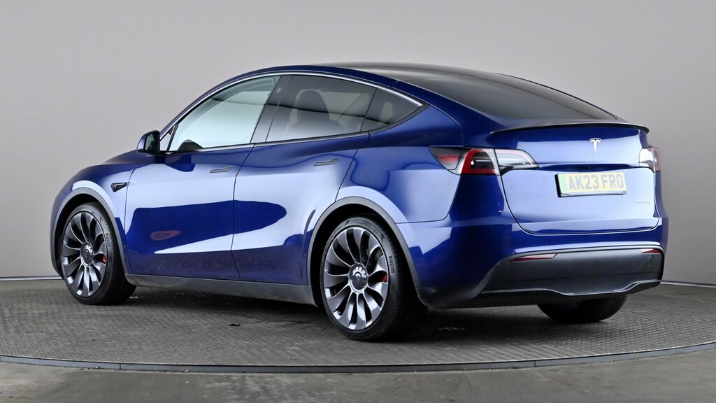 Tesla Model Y Performance Awd Blue #4