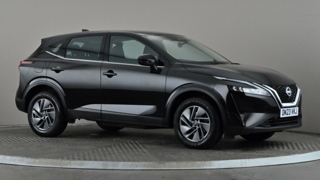 Nissan Qashqai 1.3 Dig-t Mh Acenta Premium DN23VKJ Black