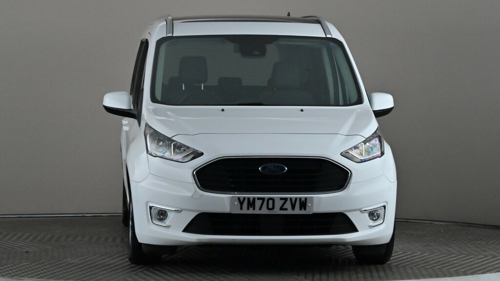 Ford Grand Tourneo Connect 1.5 Ecoblue 120 Titanium Powershift White #2