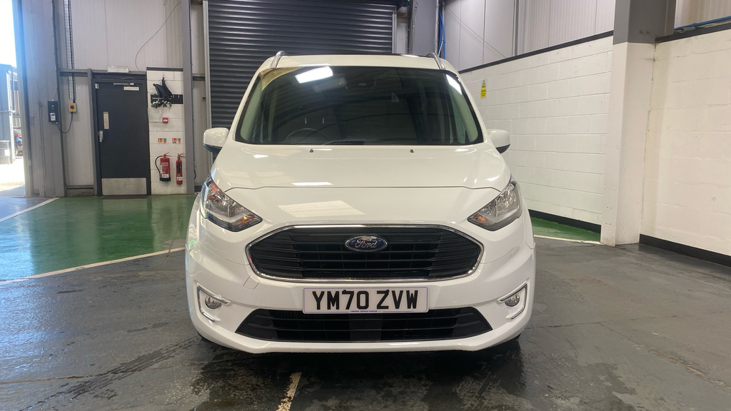 Ford Grand Tourneo Connect 1.5 Ecoblue 120 Titanium Powershift White #2