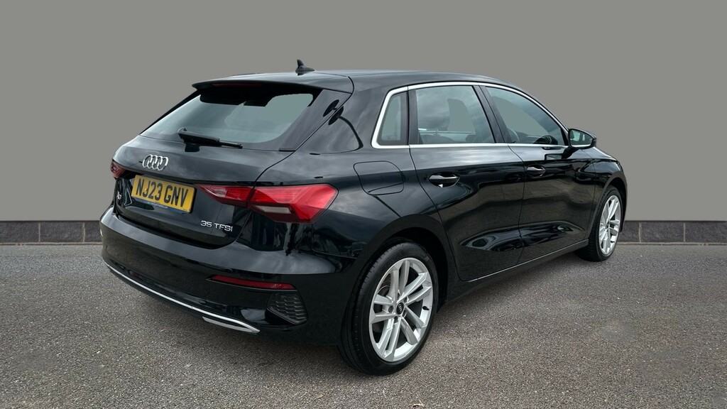 Audi A3 35 Tfsi Sport S Tronic NJ23GNV Black #6