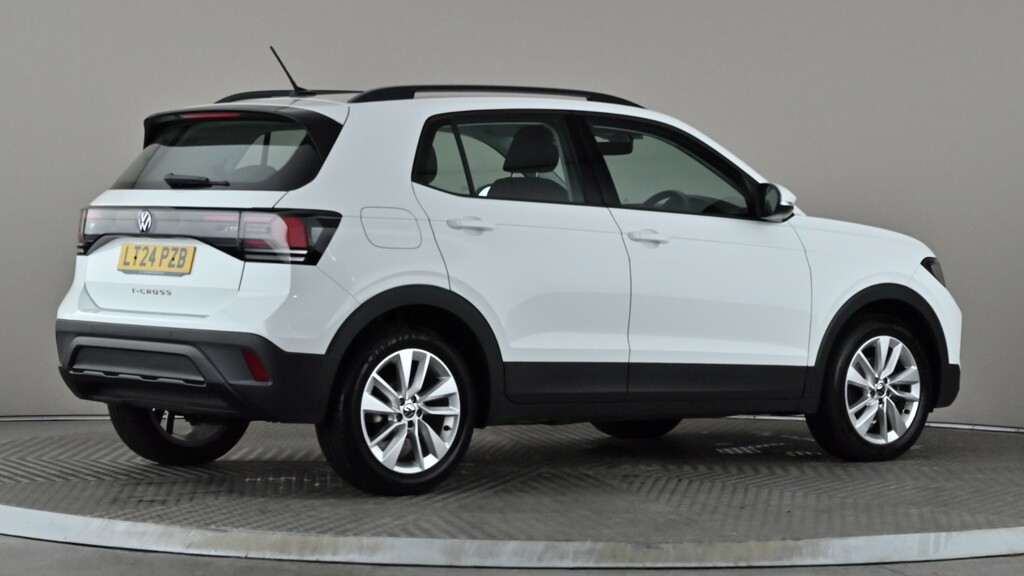 Volkswagen T-Cross 1.0 Tsi 115 Life Dsg LT24PZB White #6