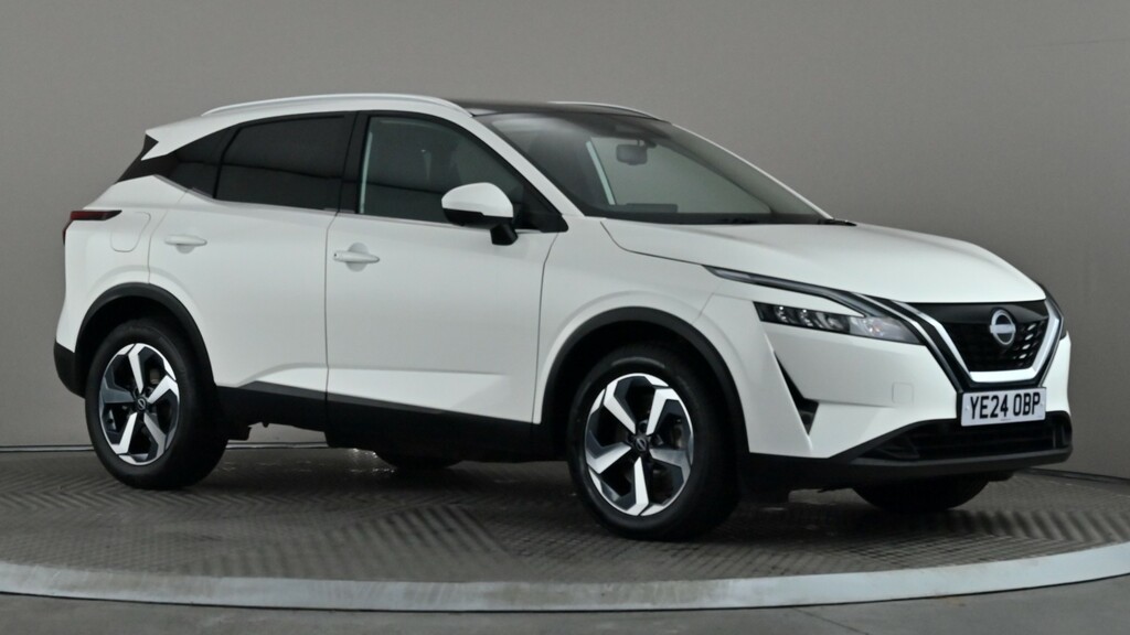 Nissan Qashqai 1.5 E-power N-connecta Glass Roof White