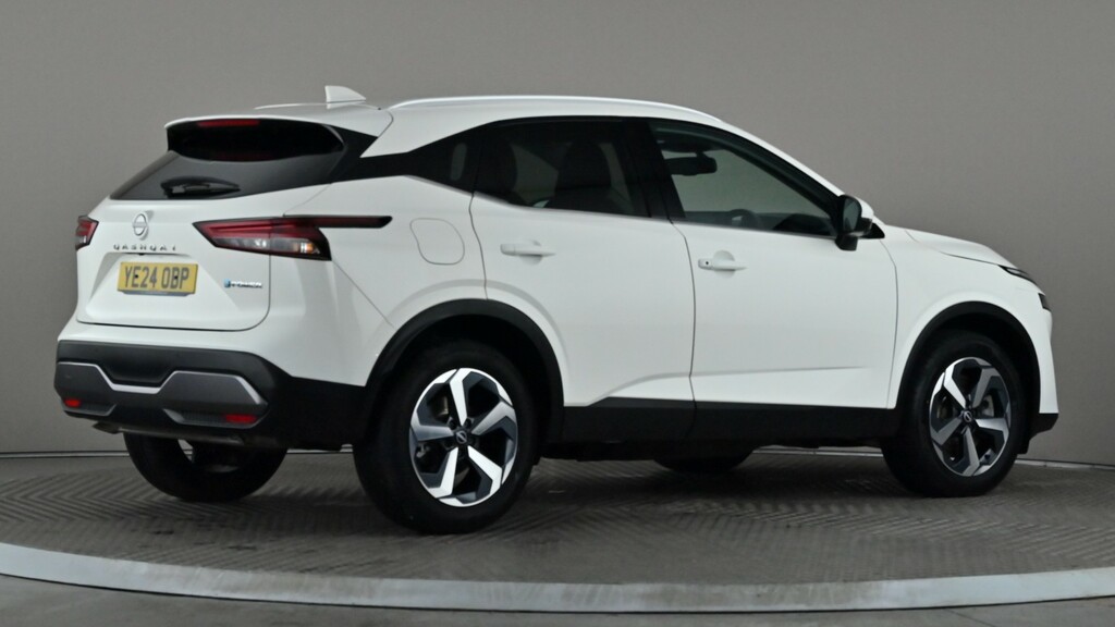 Nissan Qashqai 1.5 E-power N-connecta Glass Roof White #6