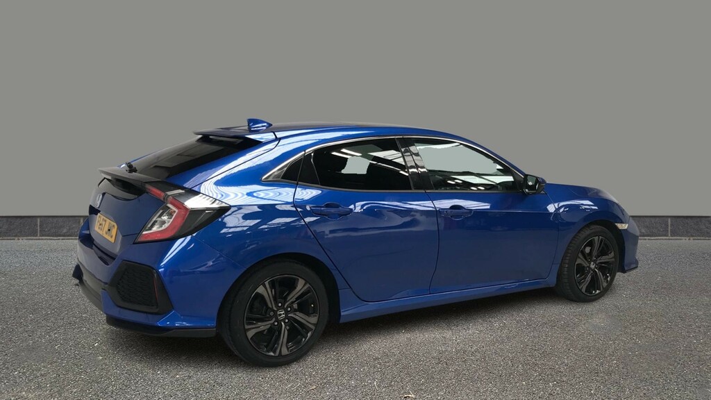 Honda Civic 1.0 Vtec Turbo Ex Blue #6