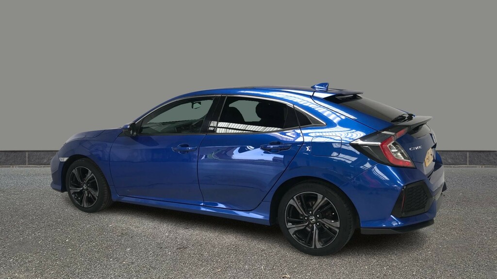 Honda Civic 1.0 Vtec Turbo Ex Blue #4