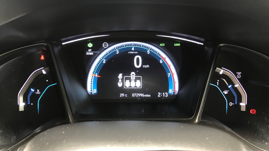 Honda Civic 1.4 I-vtec Se Plus Navi Hatchback Man Blue #32