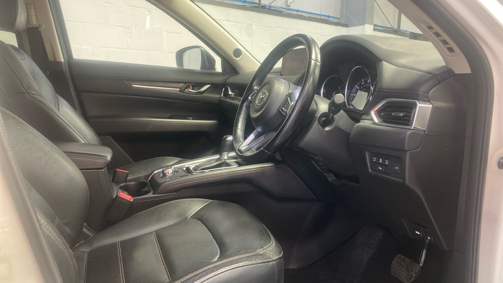 Mazda CX-5 2.2D 175 Sport Nav Awd White #4