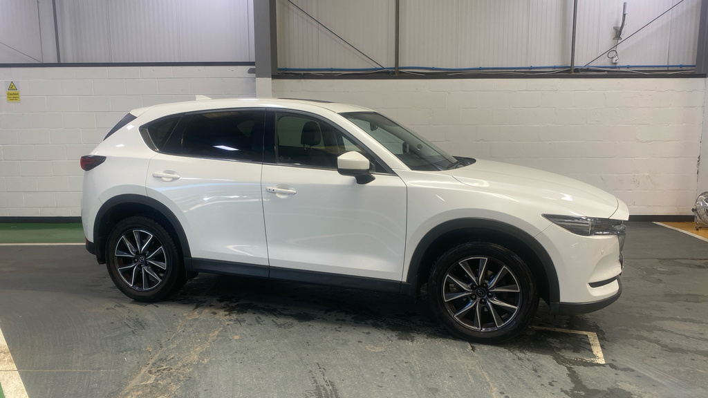 Mazda CX-5 2.2D 175 Sport Nav Awd White #3