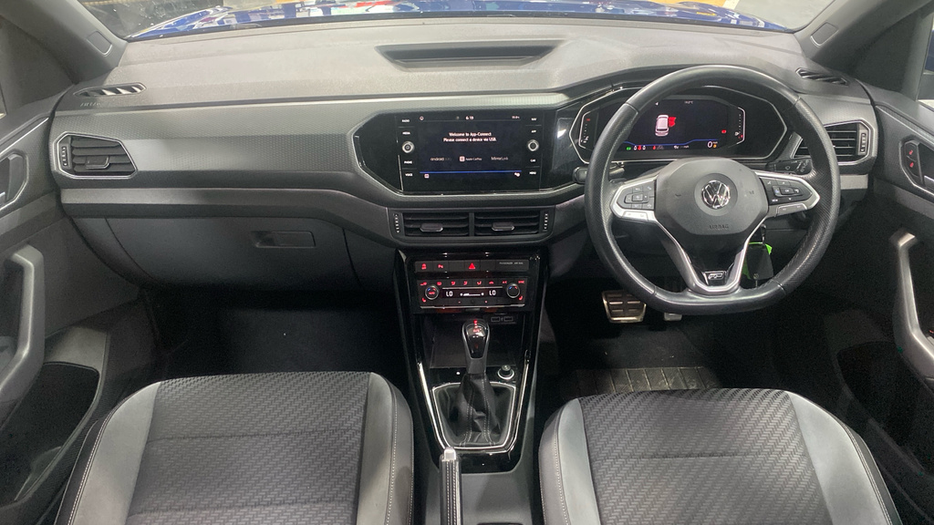Volkswagen T-Cross 1.0 Tsi 115 R-line Dsg Blue #4