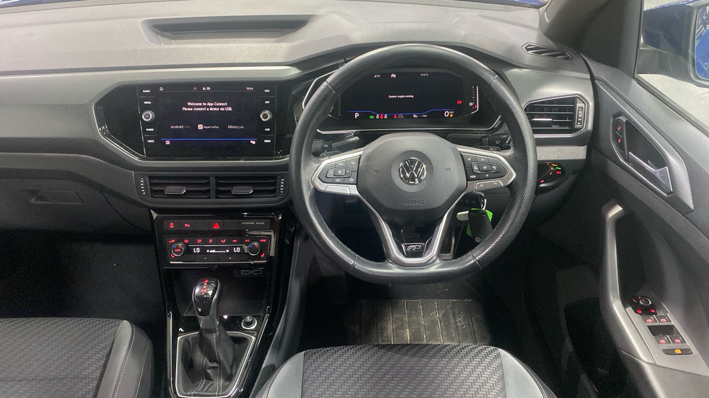 Volkswagen T-Cross 1.0 Tsi 115 R-line Dsg Blue #5