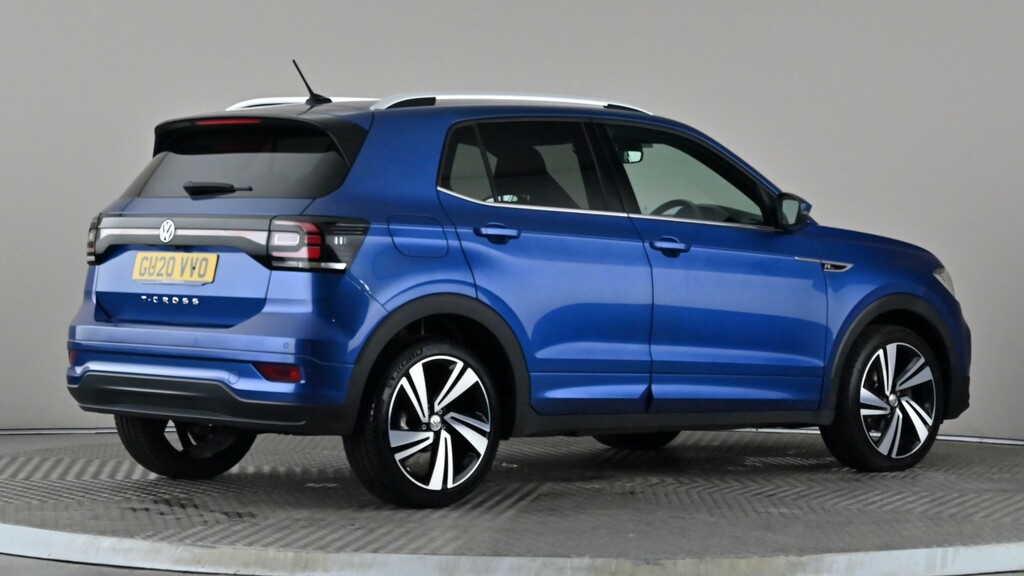 Volkswagen T-Cross 1.0 Tsi 115 R-line Dsg GU20VVO Blue #6