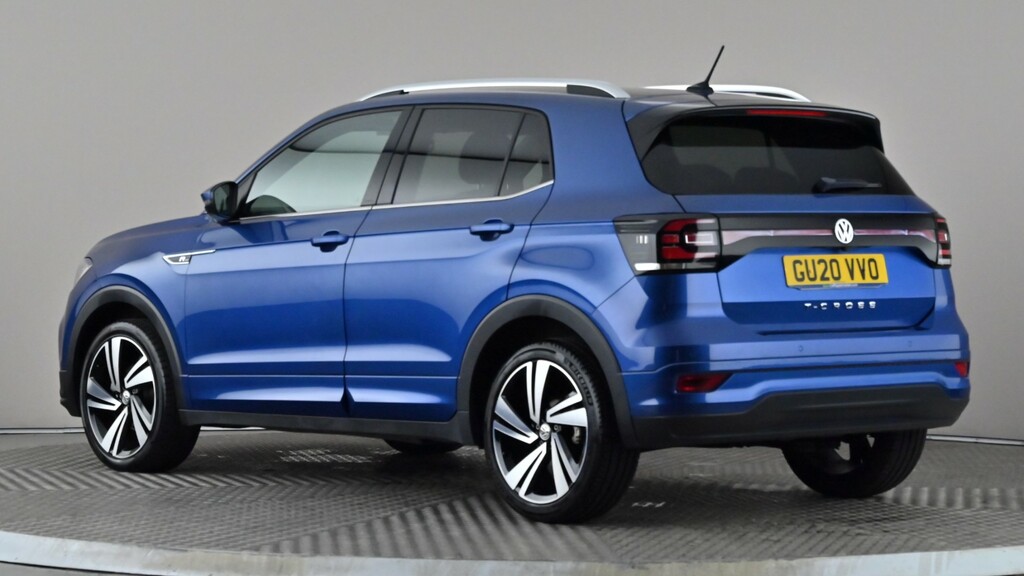 Volkswagen T-Cross 1.0 Tsi 115 R-line Dsg GU20VVO Blue #4