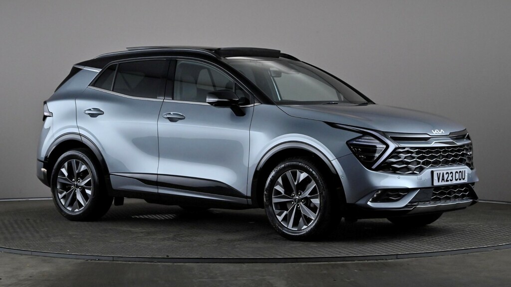 Kia Sportage 1.6T Gdi Hev Gt-line S Silver