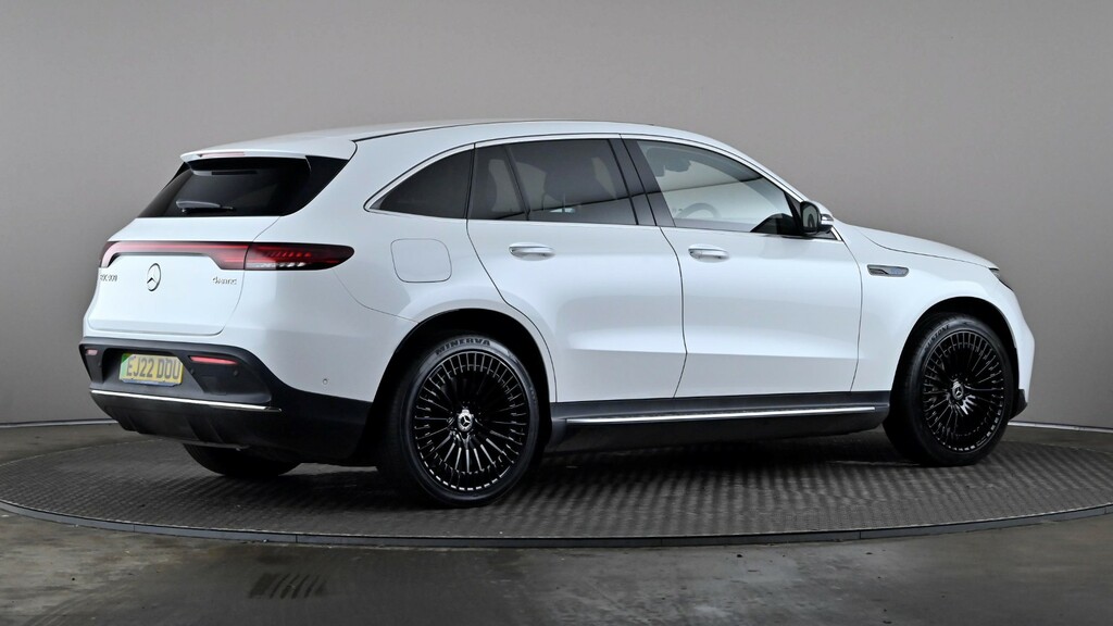 Mercedes-Benz EQC Eqc 400 300Kw Amg Line Premium Plus 80Kwh White #6