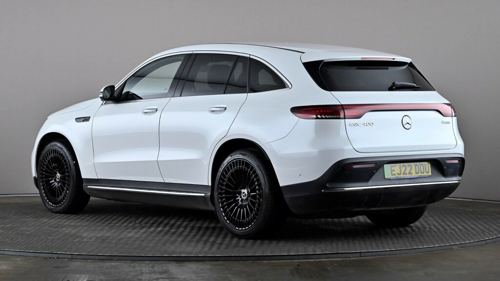 Mercedes-Benz EQC Eqc 400 300Kw Amg Line Premium Plus 80Kwh White #4