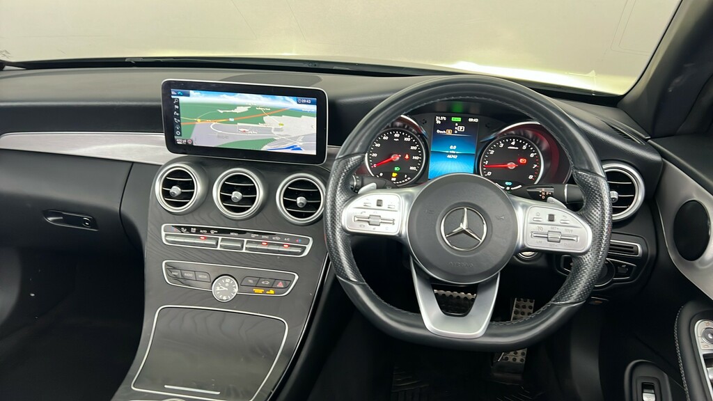 Mercedes-Benz C Class C220d Amg Line Edition 9G-tronic Blue #14