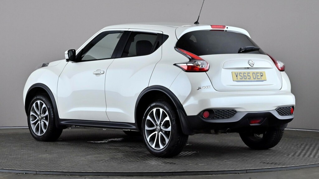 Nissan Juke 1.2 Dig-t Tekna White #4