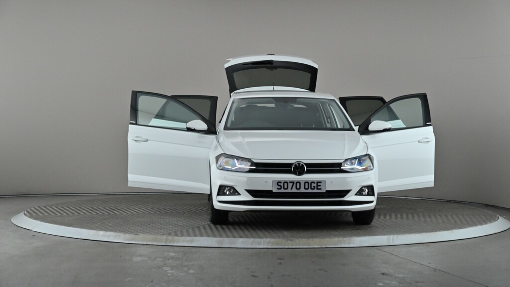 Volkswagen Polo Hatchback White #8