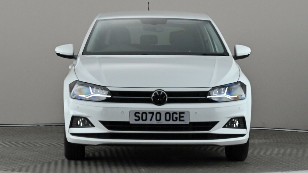Volkswagen Polo Hatchback White #2