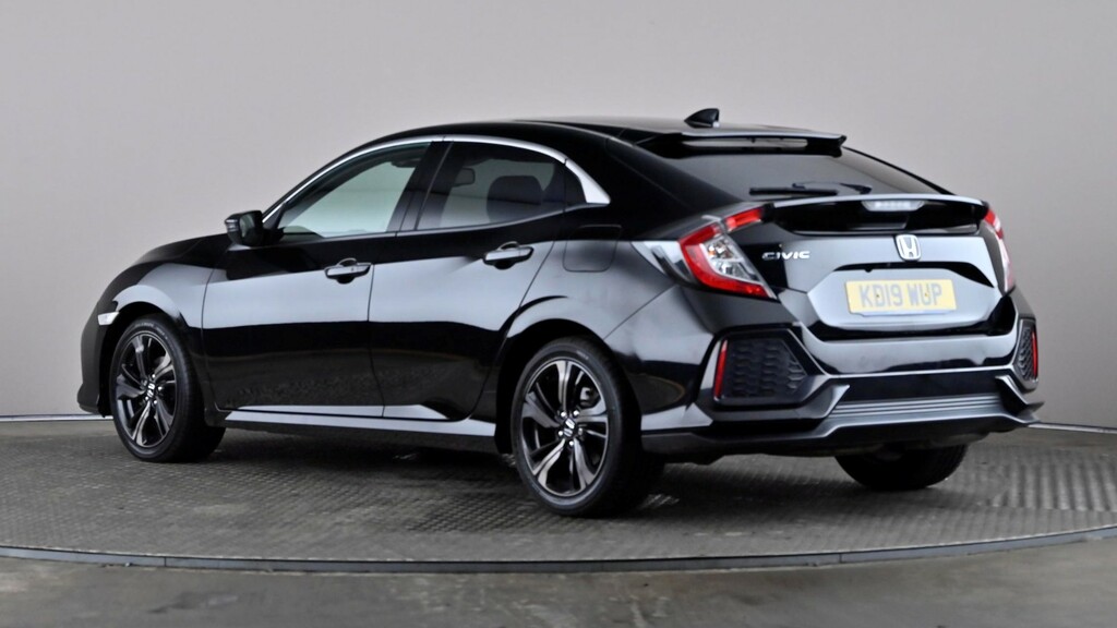 Honda Civic 1.0 Vtec Turbo 126 Ex Cvt Black #4