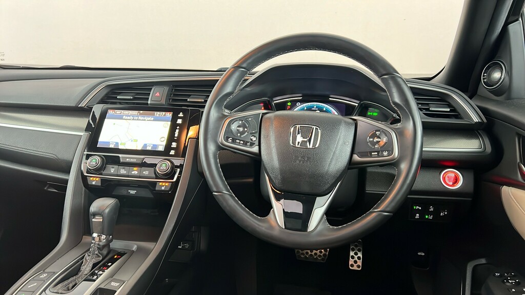Honda Civic I-dtec Ex Red #14