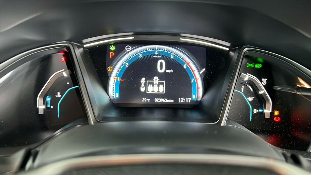 Honda Civic I-dtec Ex Red #15