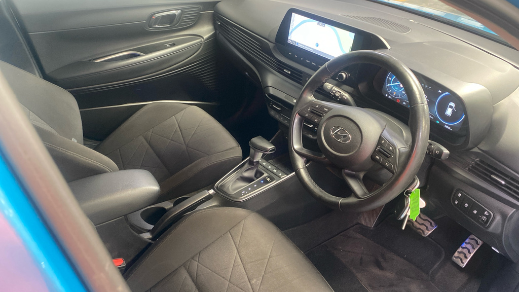 Hyundai Bayon 1.0 Tgdi 120 48V Mhev Premium Dct Blue #4