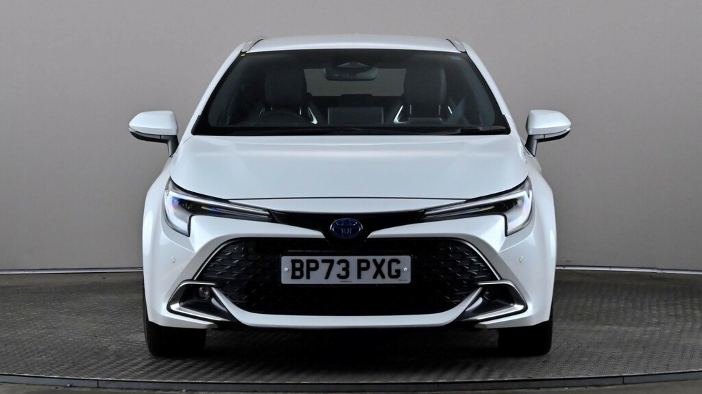 Toyota Corolla 1.8 Hybrid Excel Cvt White #2