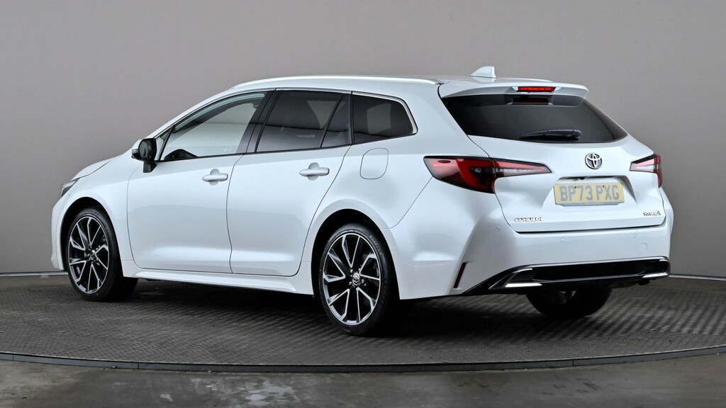 Toyota Corolla 1.8 Hybrid Excel Cvt White #4