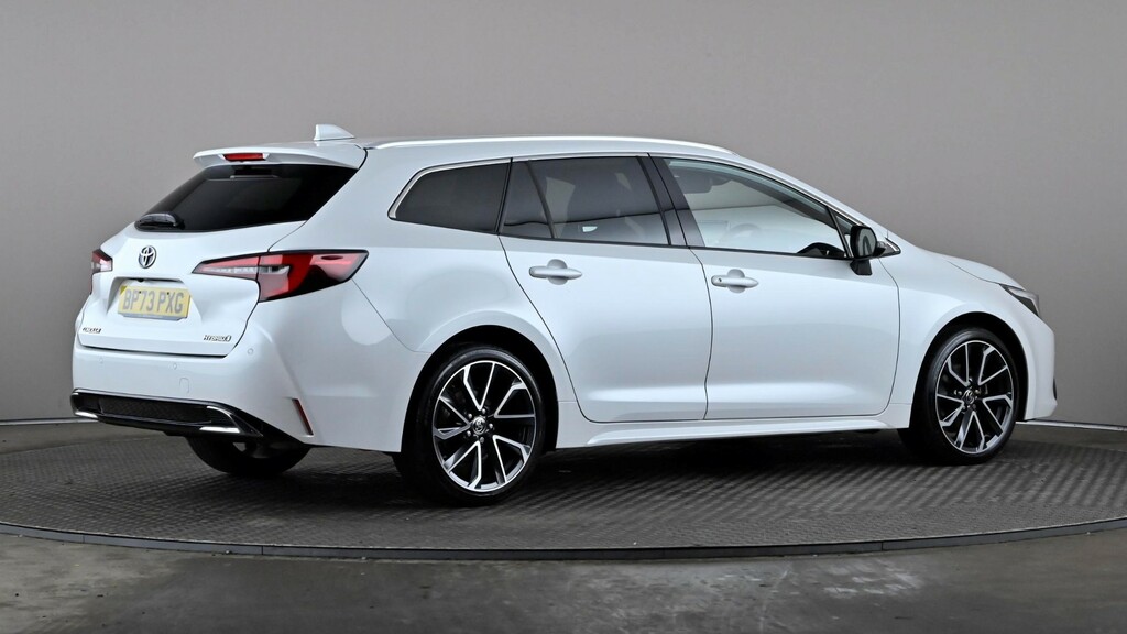 Toyota Corolla 1.8 Hybrid Excel Cvt White #6