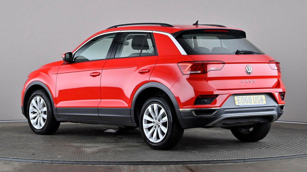 Volkswagen T-Roc 1.0 Tsi Se Red #4