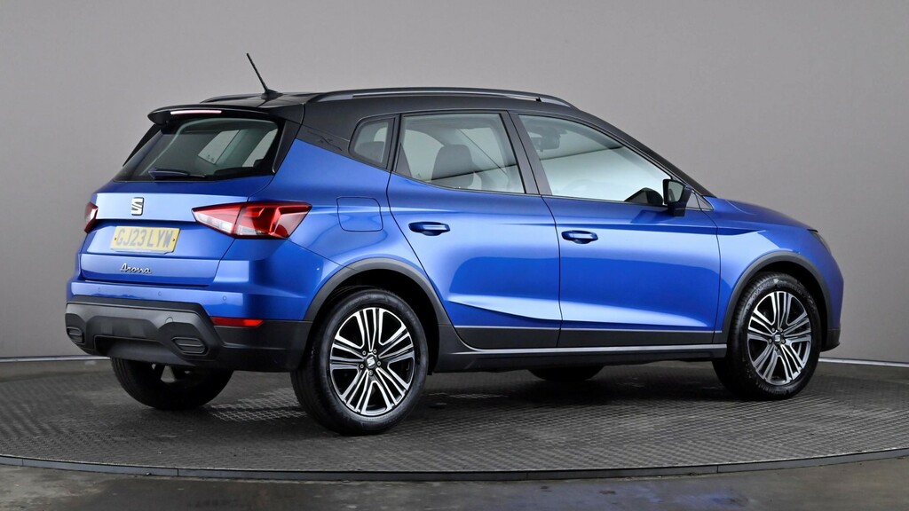 Seat Arona 1.0 Tsi 110 Se Technology Dsg Blue #6