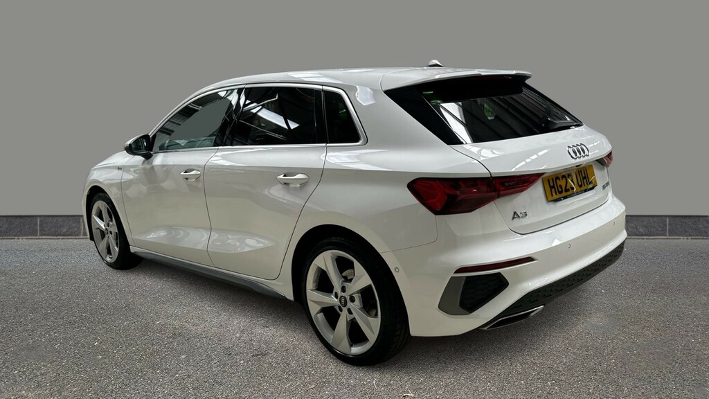Audi A3 35 Tfsi S Line White #4