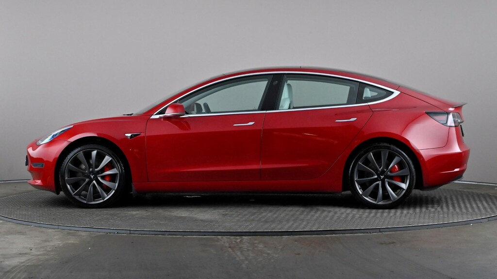 Tesla Model 3 Performance Awd Performance Upgrade Red #3