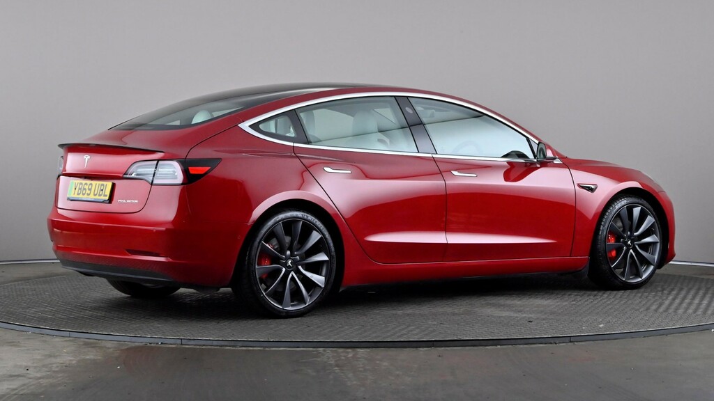 Tesla Model 3 Performance Awd Performance Upgrade Red #6